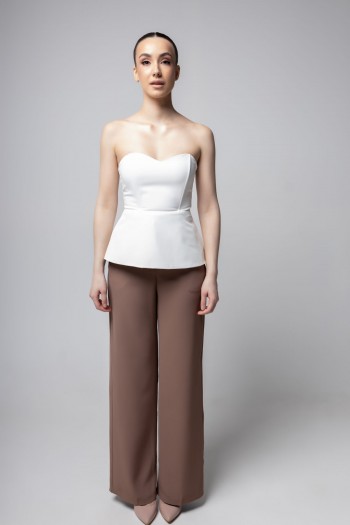 Штани моко прямого крою [073-0325]