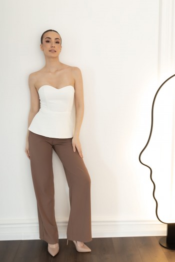 Штани моко прямого крою [073-0325]