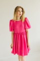 Сукня яскраво-рожевого кольору 022-0723