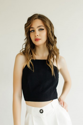 Топ-американка черный 080-0523