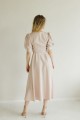  Платье нежно-пудрового цвета 023-0623