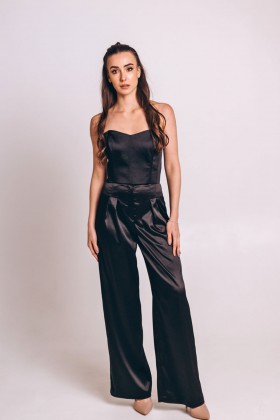 Штани чорні в королівському атласі [070-1123]