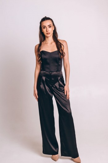 Штани чорні в королівському атласі [070-1123]