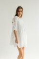 Платье из прошвы белое 021-0523