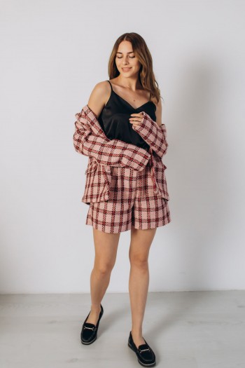 Шорты твидовые [132-1023]