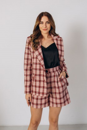 Піджак подовжений твідовий [102-1023]