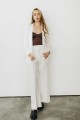 Штани прямого крою білі "Мілана" [071-0625]